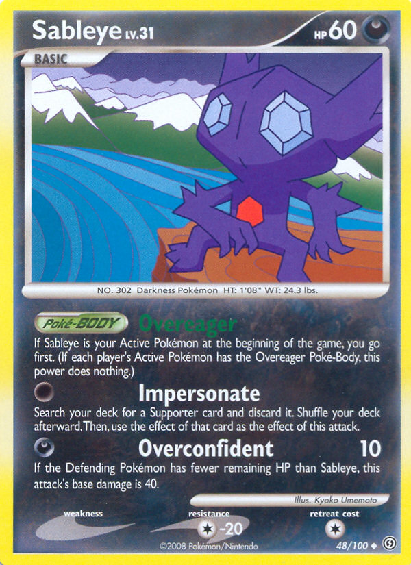 Sableye (48/100) [Diamond & Pearl: Stormfront] | Cracking-Singles