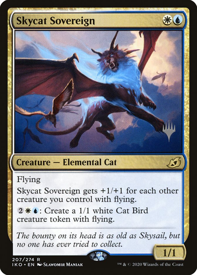 Skycat Sovereign (Promo Pack) [Ikoria: Lair of Behemoths Promos] | Cracking-Singles