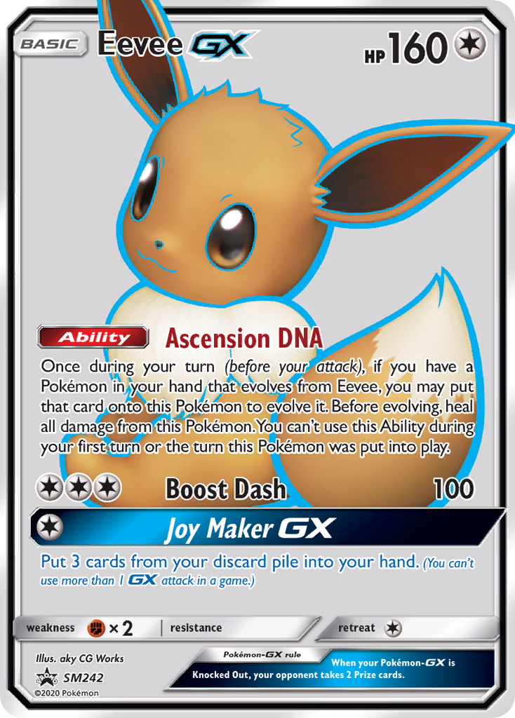 Eevee GX (SM242) [Sun & Moon: Black Star Promos] | Cracking-Singles