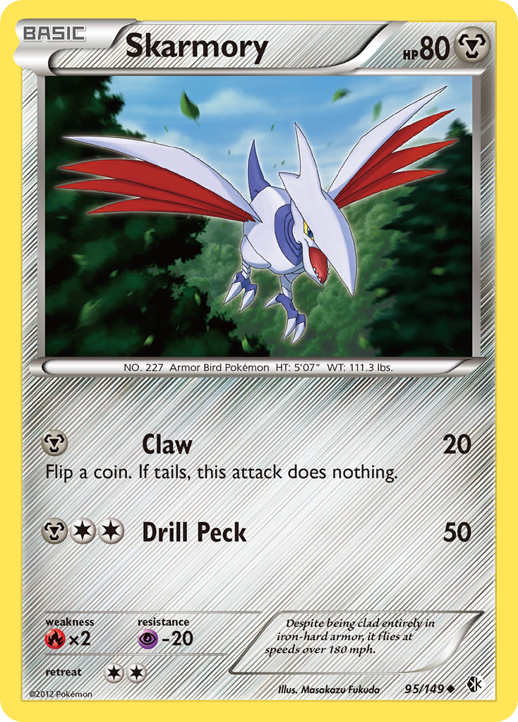 Skarmory (95/149) [Black & White: Boundaries Crossed] | Cracking-Singles