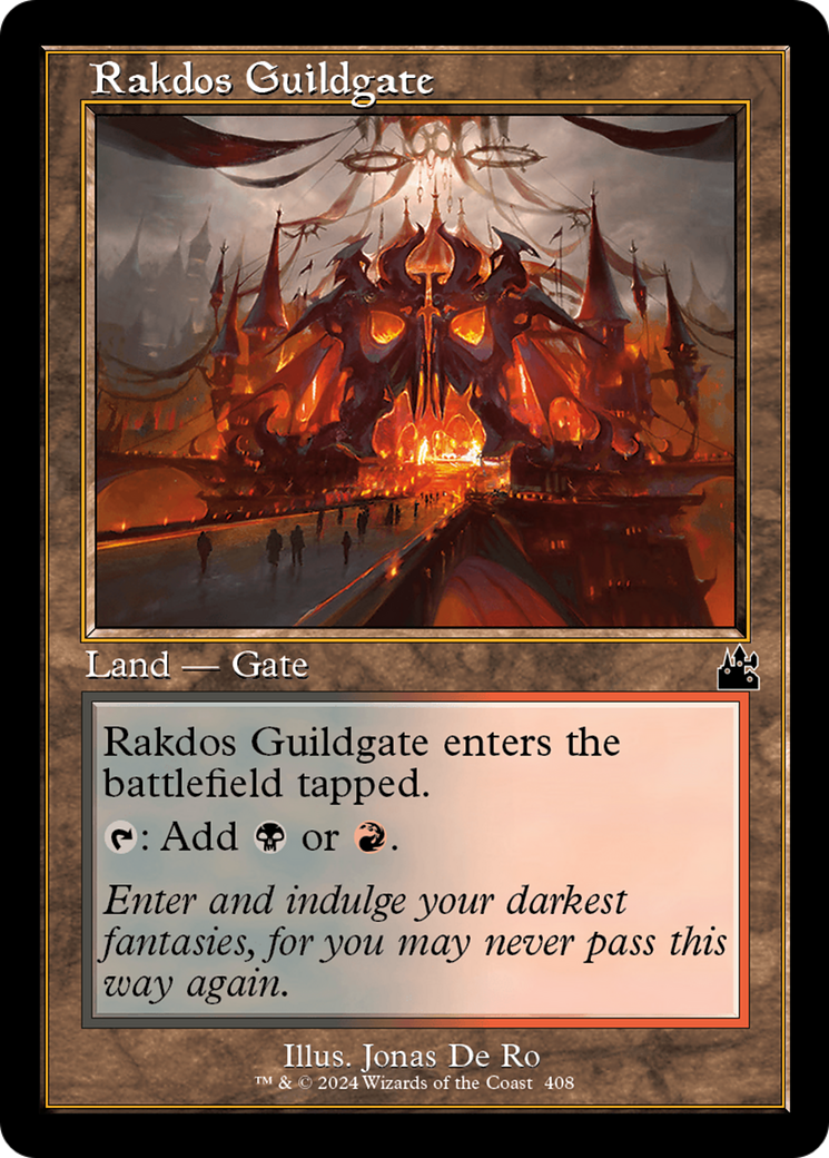 Rakdos Guildgate (Retro Frame) [Ravnica Remastered] | Cracking-Singles