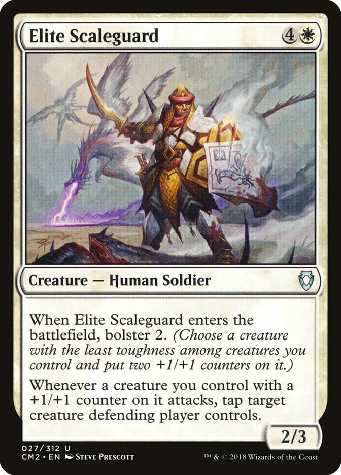 Elite Scaleguard [Commander Anthology Volume II] | Cracking-Singles