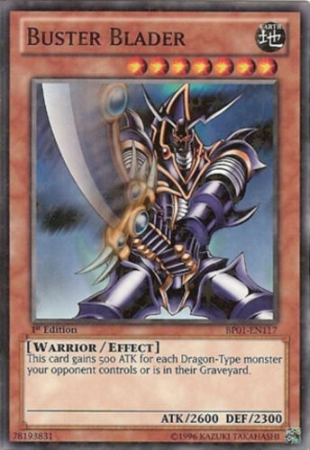 Buster Blader [BP01-EN117] Starfoil Rare | Cracking-Singles