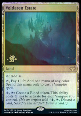 Voldaren Estate [Innistrad: Crimson Vow Prerelease Promos] | Cracking-Singles