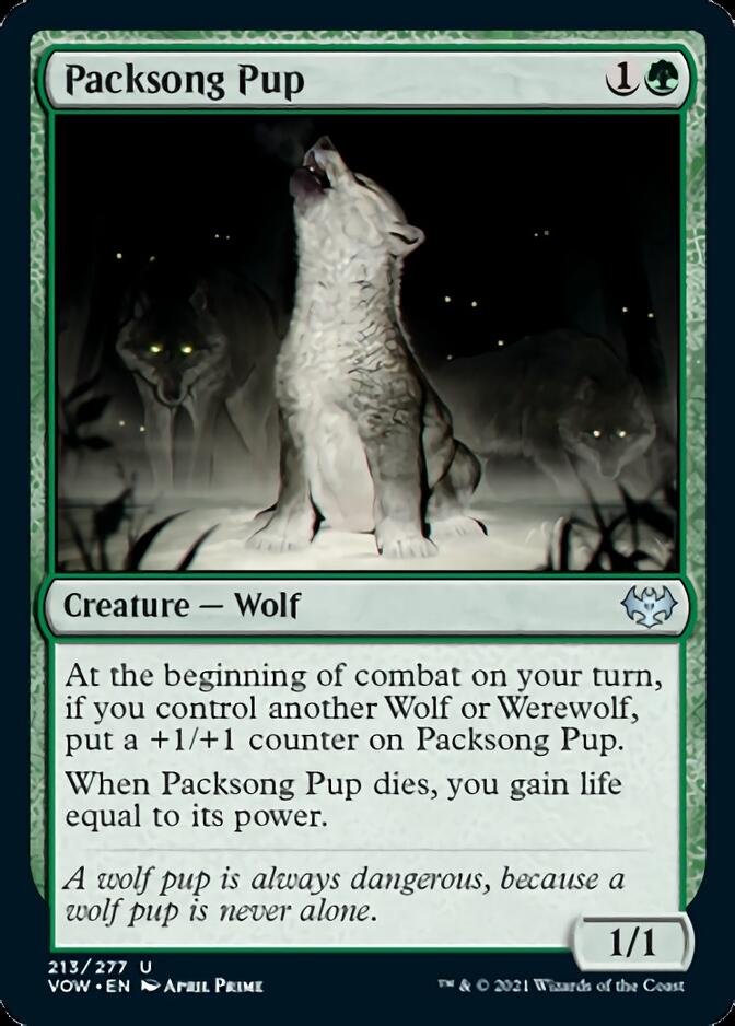 Packsong Pup [Innistrad: Crimson Vow] | Cracking-Singles