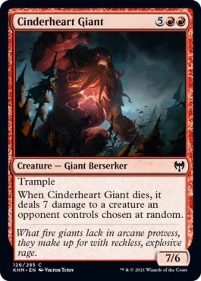 Cinderheart Giant [Kaldheim] | Cracking-Singles