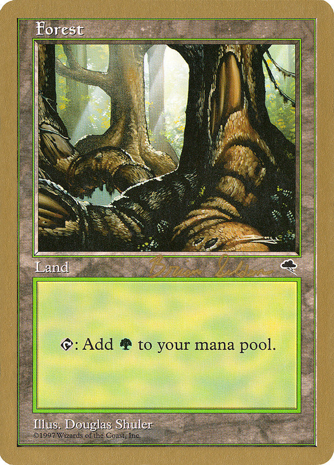 Forest (bs348) (Brian Selden) [World Championship Decks 1998] | Cracking-Singles