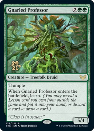 Gnarled Professor [Strixhaven: School of Mages Prerelease Promos] | Cracking-Singles