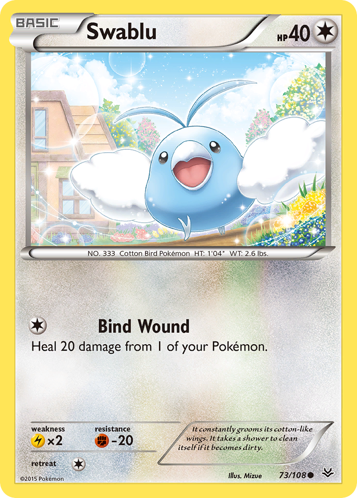 Swablu (73/108) [XY: Roaring Skies] | Cracking-Singles