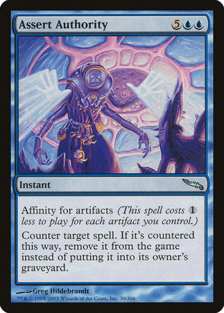 Assert Authority [Mirrodin] | Cracking-Singles