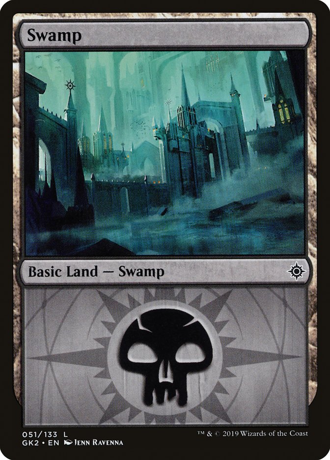 Swamp (51) [Ravnica Allegiance Guild Kit] | Cracking-Singles