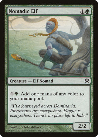 Nomadic Elf [Duel Decks: Phyrexia vs. the Coalition] | Cracking-Singles