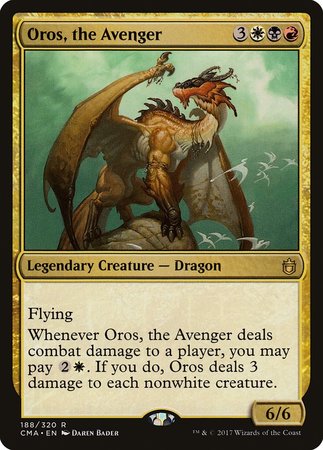 Oros, the Avenger [Commander Anthology] | Cracking-Singles