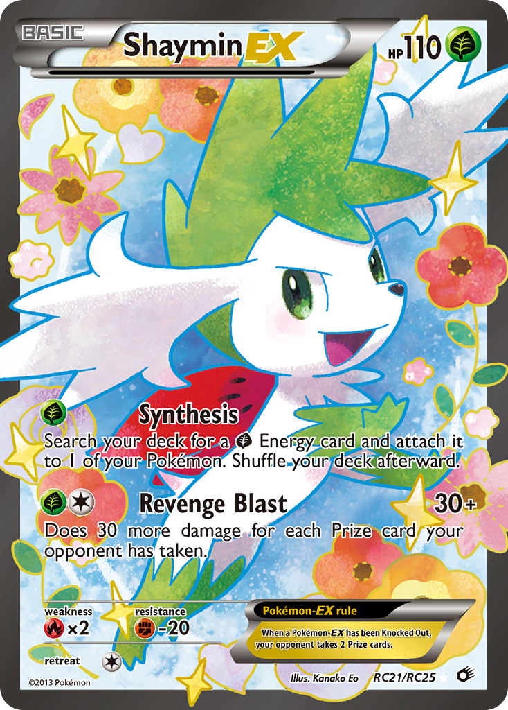 Shaymin EX (RC21/RC25) [Black & White: Legendary Treasures] | Cracking-Singles