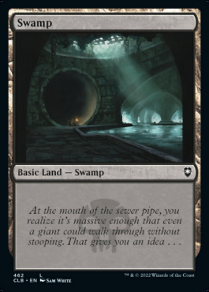 Swamp (462) [Commander Legends: Battle for Baldur's Gate] | Cracking-Singles