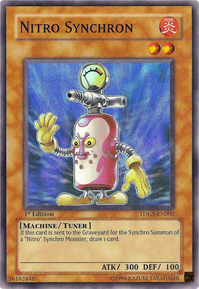 Nitro Synchron [TDGS-EN002] Super Rare | Cracking-Singles