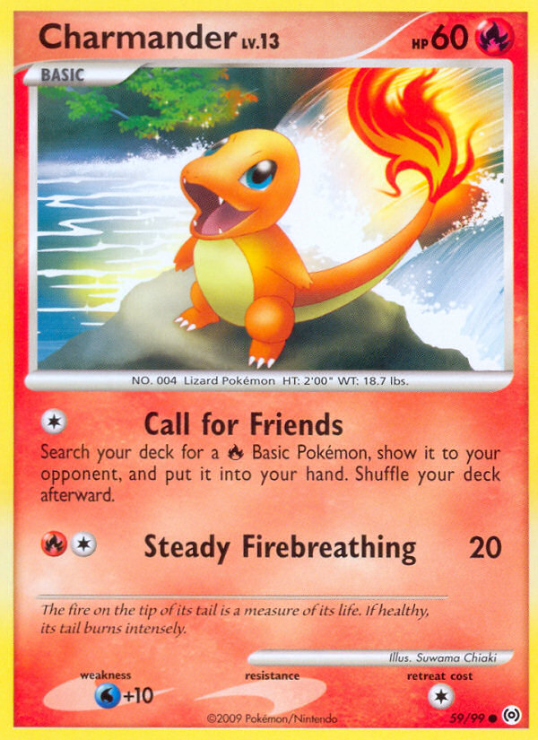 Charmander (59/99) [Platinum: Arceus] | Cracking-Singles