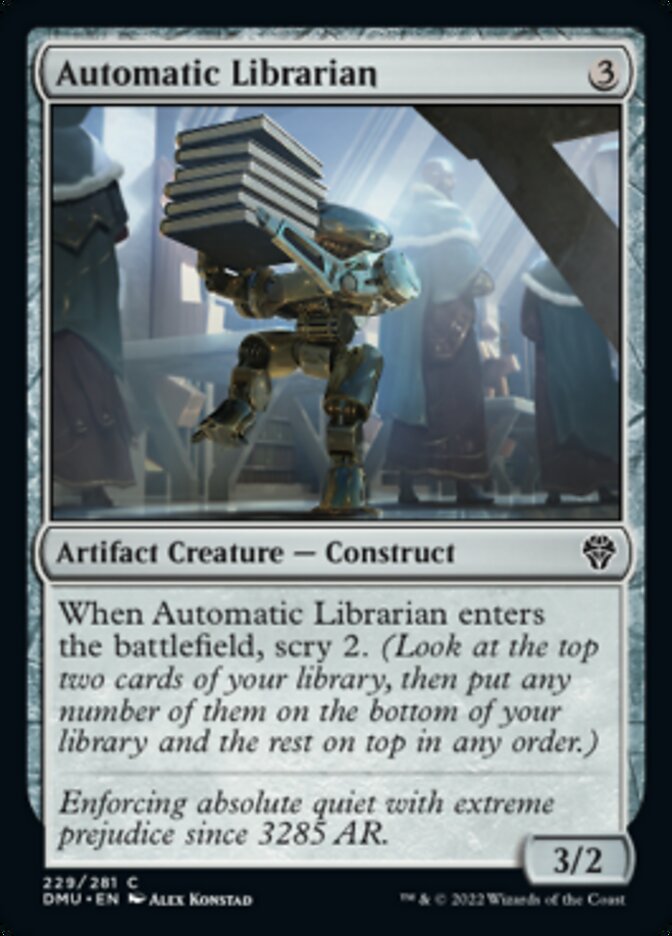 Automatic Librarian [Dominaria United] | Cracking-Singles