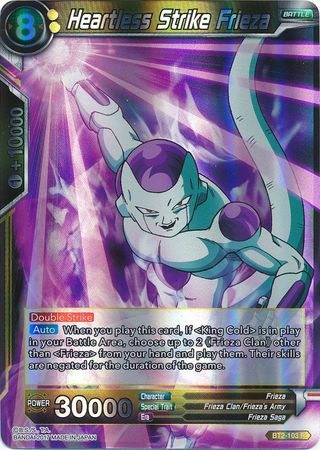 Heartless Strike Frieza [BT2-103] | Cracking-Singles