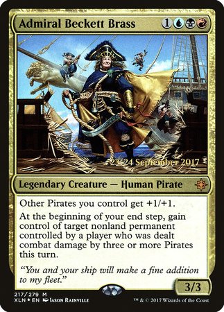 Admiral Beckett Brass [Ixalan Promos] | Cracking-Singles