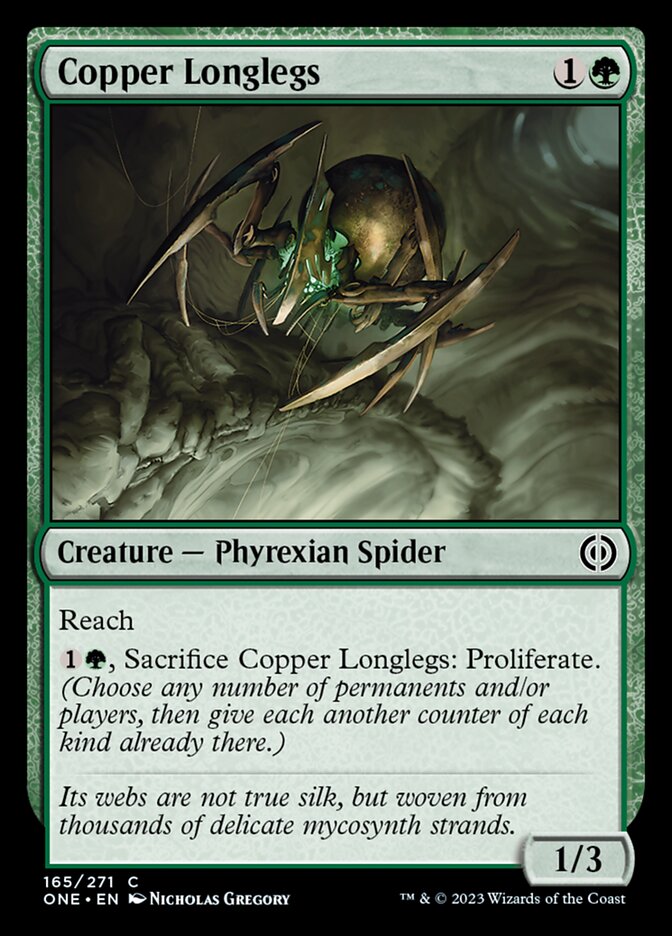 Copper Longlegs [Phyrexia: All Will Be One] | Cracking-Singles