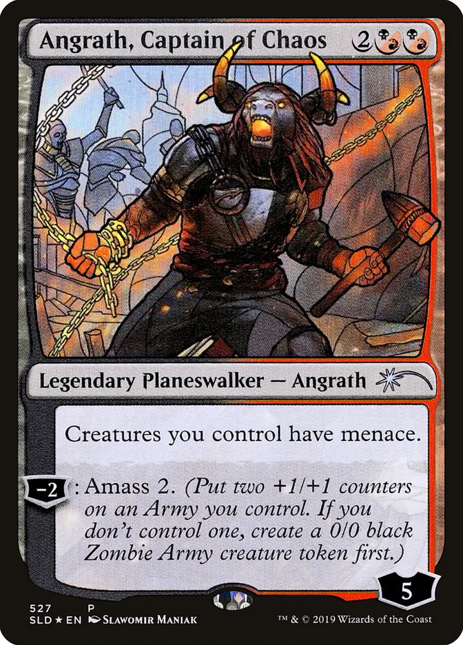 Angrath, Captain of Chaos (Stained Glass) [Secret Lair Drop Promos] | Cracking-Singles