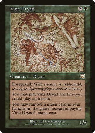 Vine Dryad [Mercadian Masques] | Cracking-Singles