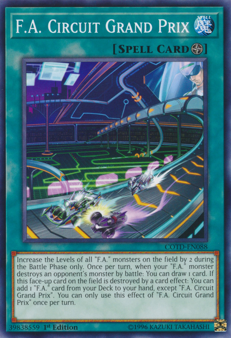 F.A. Circuit Grand Prix [COTD-EN088] Common | Cracking-Singles