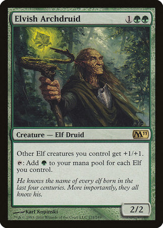 Elvish Archdruid [Magic 2011] | Cracking-Singles