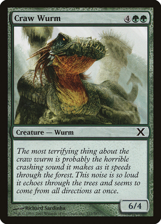 Craw Wurm [Tenth Edition] | Cracking-Singles