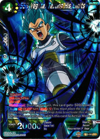 SSB Vegeta, Testing His Limits (BT5-083) [Miraculous Revival] | Cracking-Singles