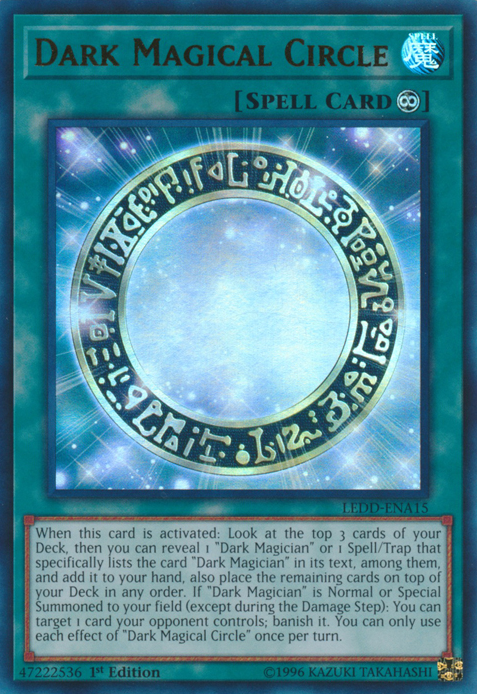 Dark Magical Circle [LEDD-ENA15] Ultra Rare | Cracking-Singles