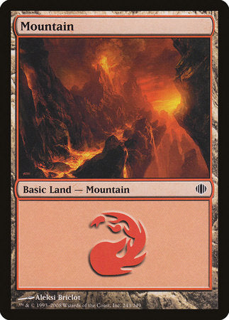 Mountain (243) [Shards of Alara] | Cracking-Singles