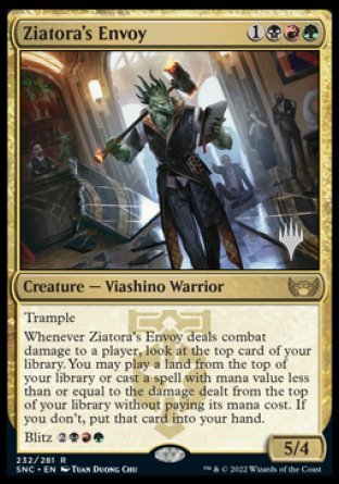 Ziatora's Envoy (Promo Pack) [Streets of New Capenna Promos] | Cracking-Singles