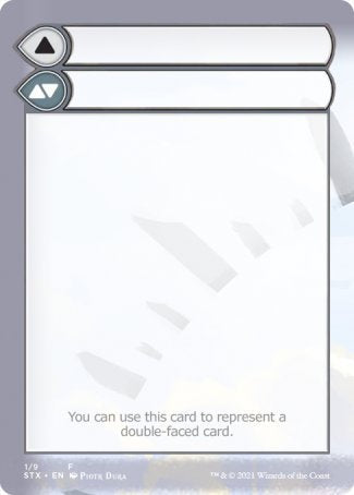 Helper Card (1/9) [Strixhaven: School of Mages Tokens] | Cracking-Singles