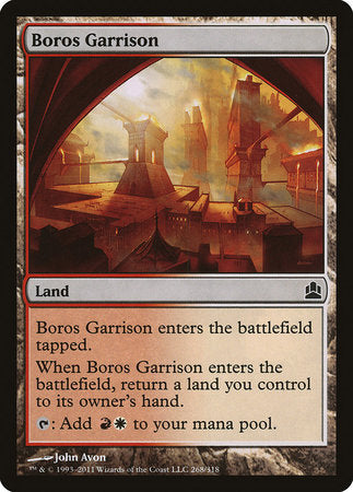 Boros Garrison [Commander 2011] | Cracking-Singles