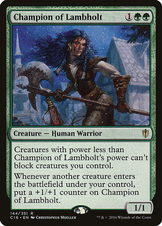 Champion of Lambholt [Commander 2016] | Cracking-Singles