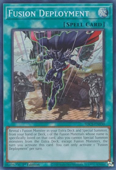 Fusion Deployment [SDCS-EN030] Super Rare | Cracking-Singles