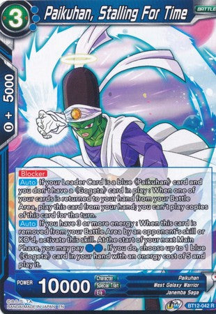 Paikuhan, Stalling for Time [BT12-042] | Cracking-Singles