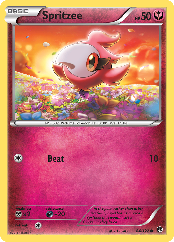 Spritzee (84/122) [XY: BREAKpoint] | Cracking-Singles