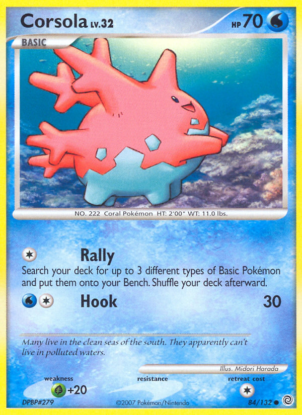 Corsola (84/132) [Diamond & Pearl: Secret Wonders] | Cracking-Singles