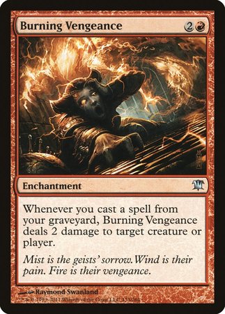 Burning Vengeance [Innistrad] | Cracking-Singles