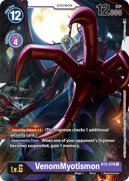 VenomMyotismon [BT2-079] [Release Special Booster Ver.1.0] | Cracking-Singles