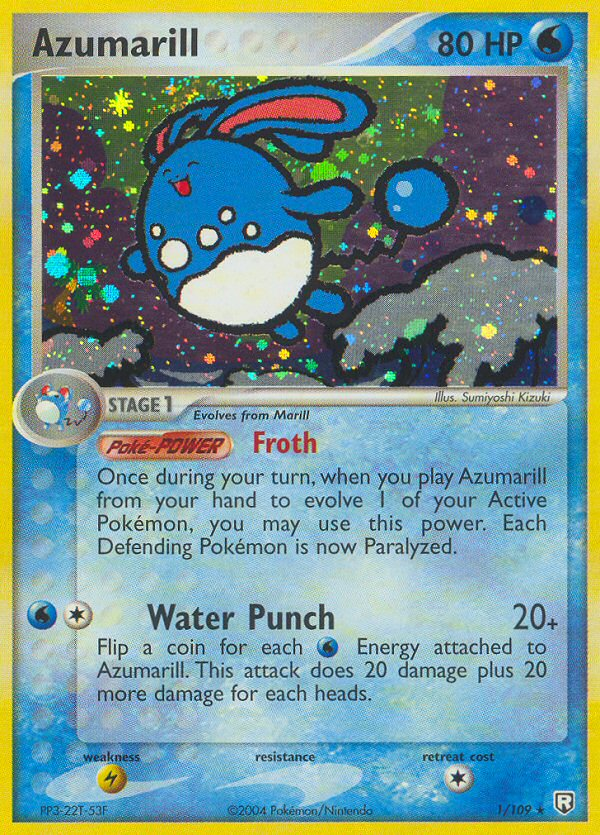 Azumarill (1/109) [EX: Team Rocket Returns] | Cracking-Singles