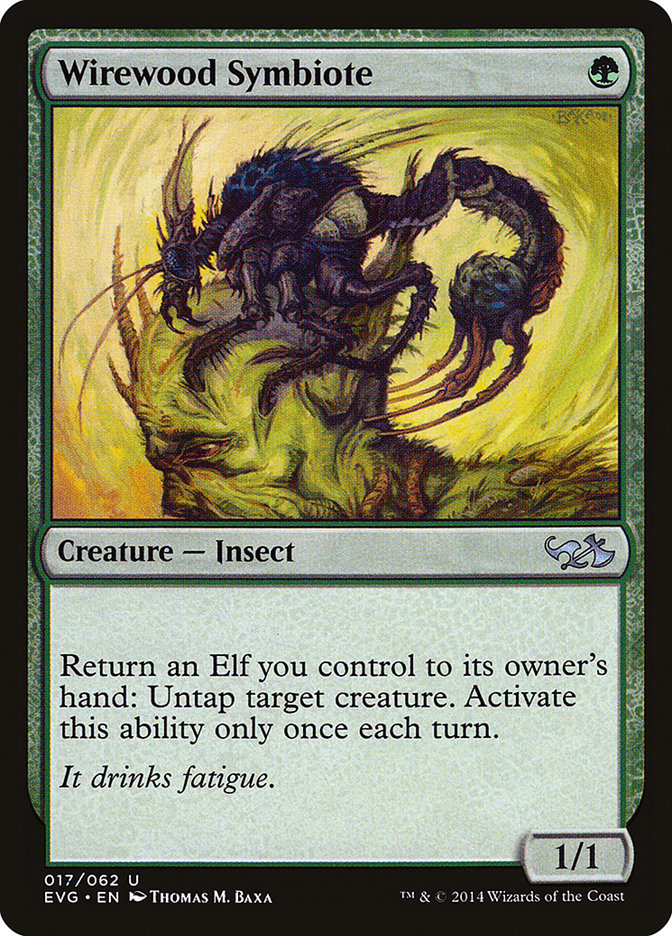 Wirewood Symbiote (Elves vs. Goblins) [Duel Decks Anthology] | Cracking-Singles