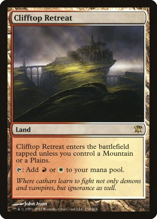 Clifftop Retreat [Innistrad] | Cracking-Singles