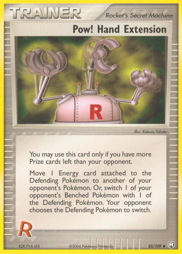 Pow! Hand Extension (85/109) [EX: Team Rocket Returns] | Cracking-Singles