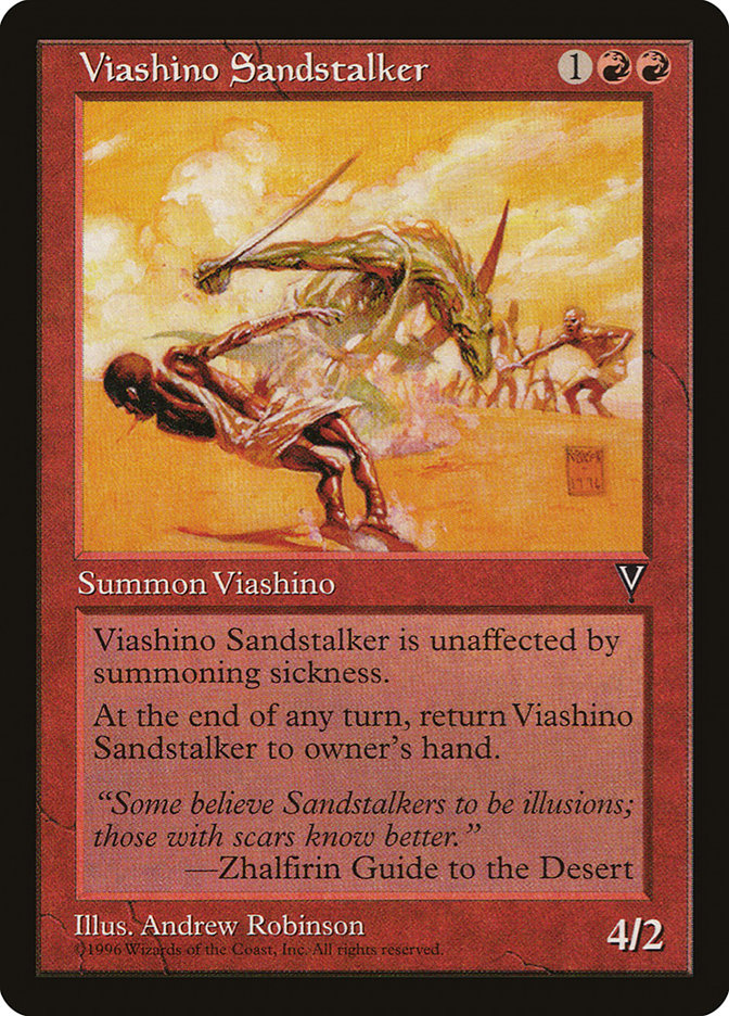 Viashino Sandstalker [Visions] | Cracking-Singles