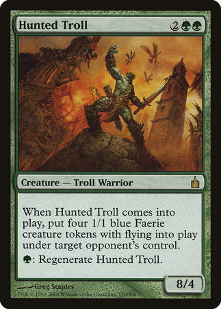 Hunted Troll [Ravnica: City of Guilds] | Cracking-Singles