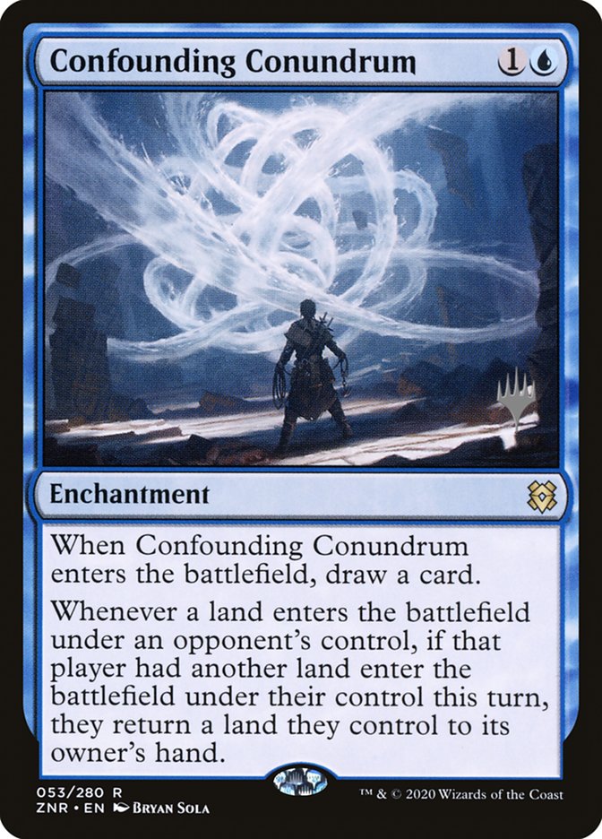 Confounding Conundrum (Promo Pack) [Zendikar Rising Promos] | Cracking-Singles